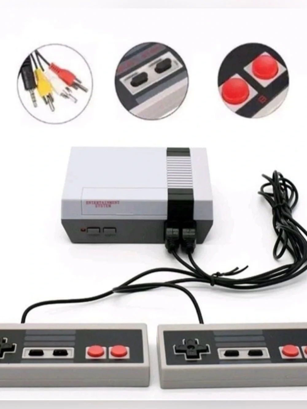 Mini Console with 620 Built-In Games - Gray